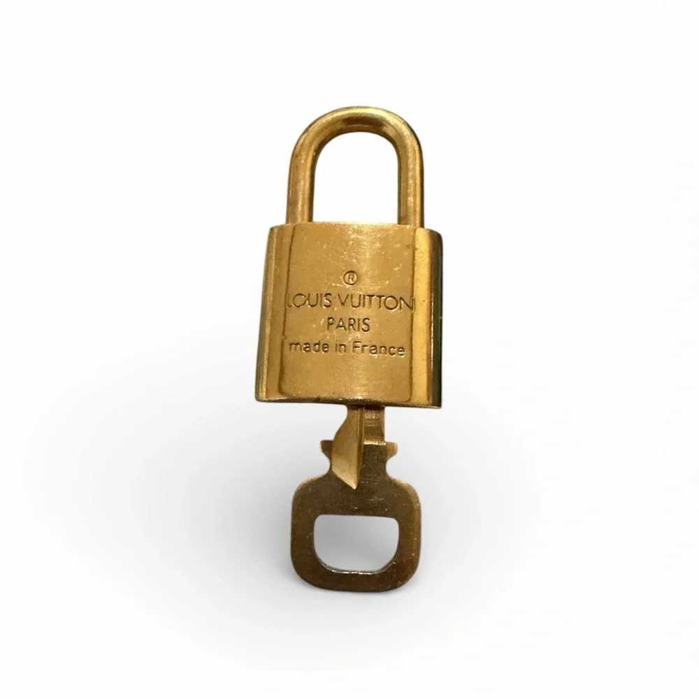 Louis Vuitton Brass Padlock with Key #315